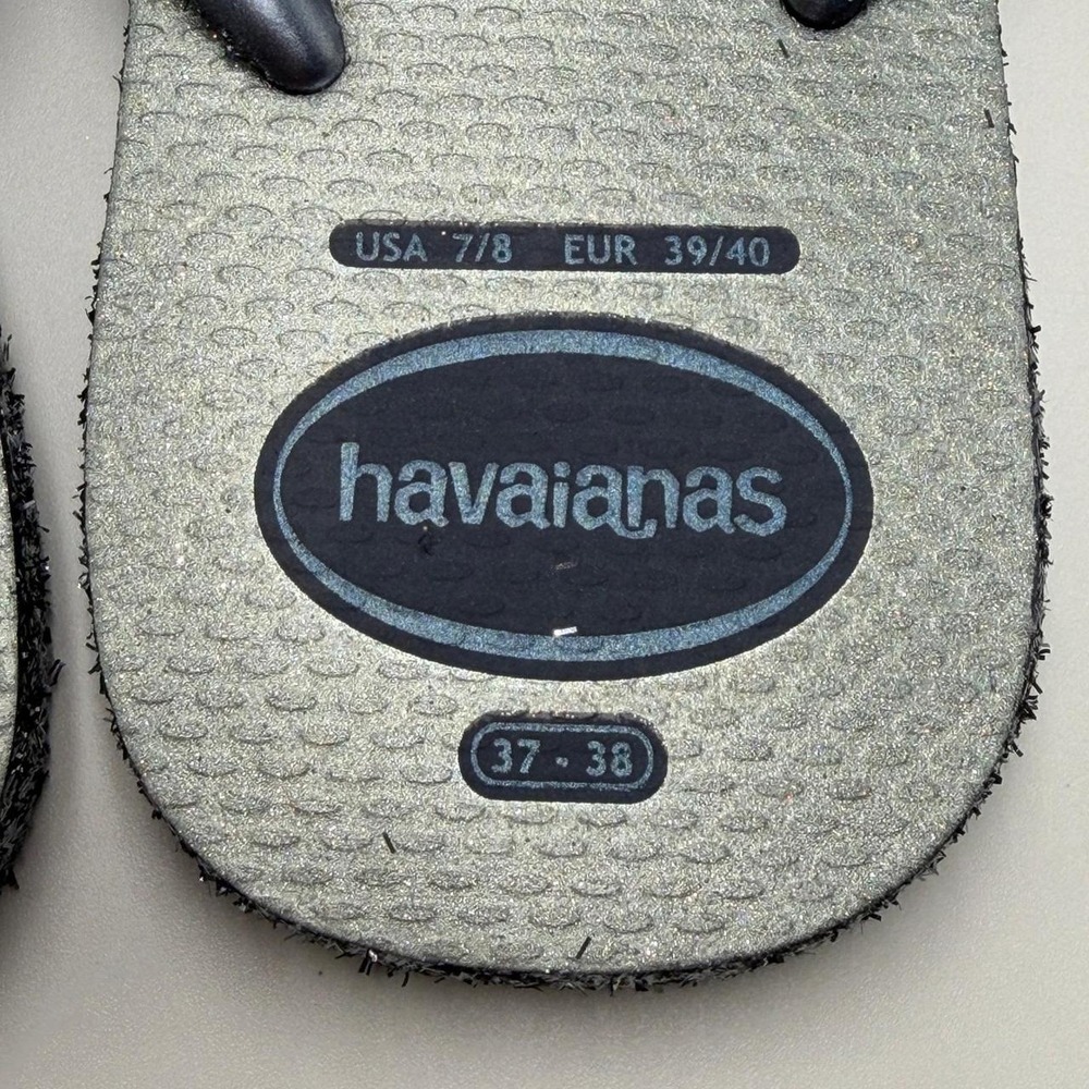 W's 7/8 | Havaianas Sunset Stardust Glitter flip flops / sandals | SLGL0033 - Picture 5 of 8